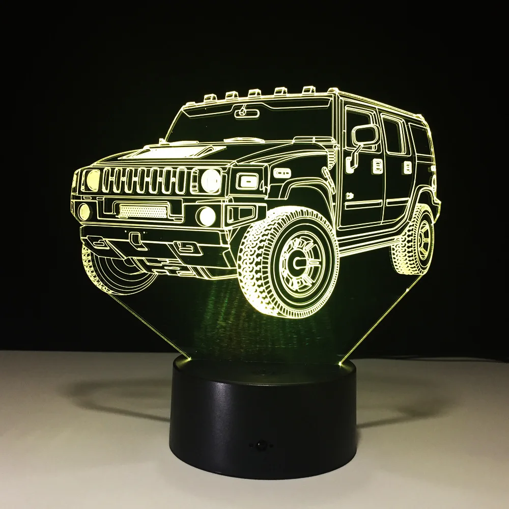 Прохладный колес техники высокой проходимости автомобильные диски 3D Ночной