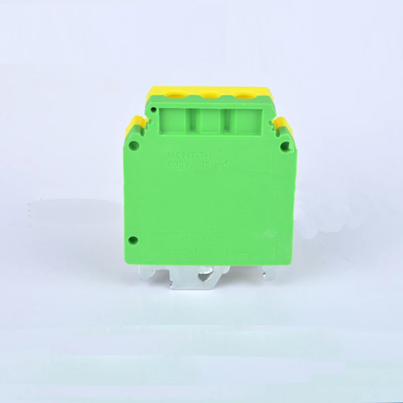 Клемма заземления для винтов с din рейкой клемма серия UK|block maker|block houseblock |