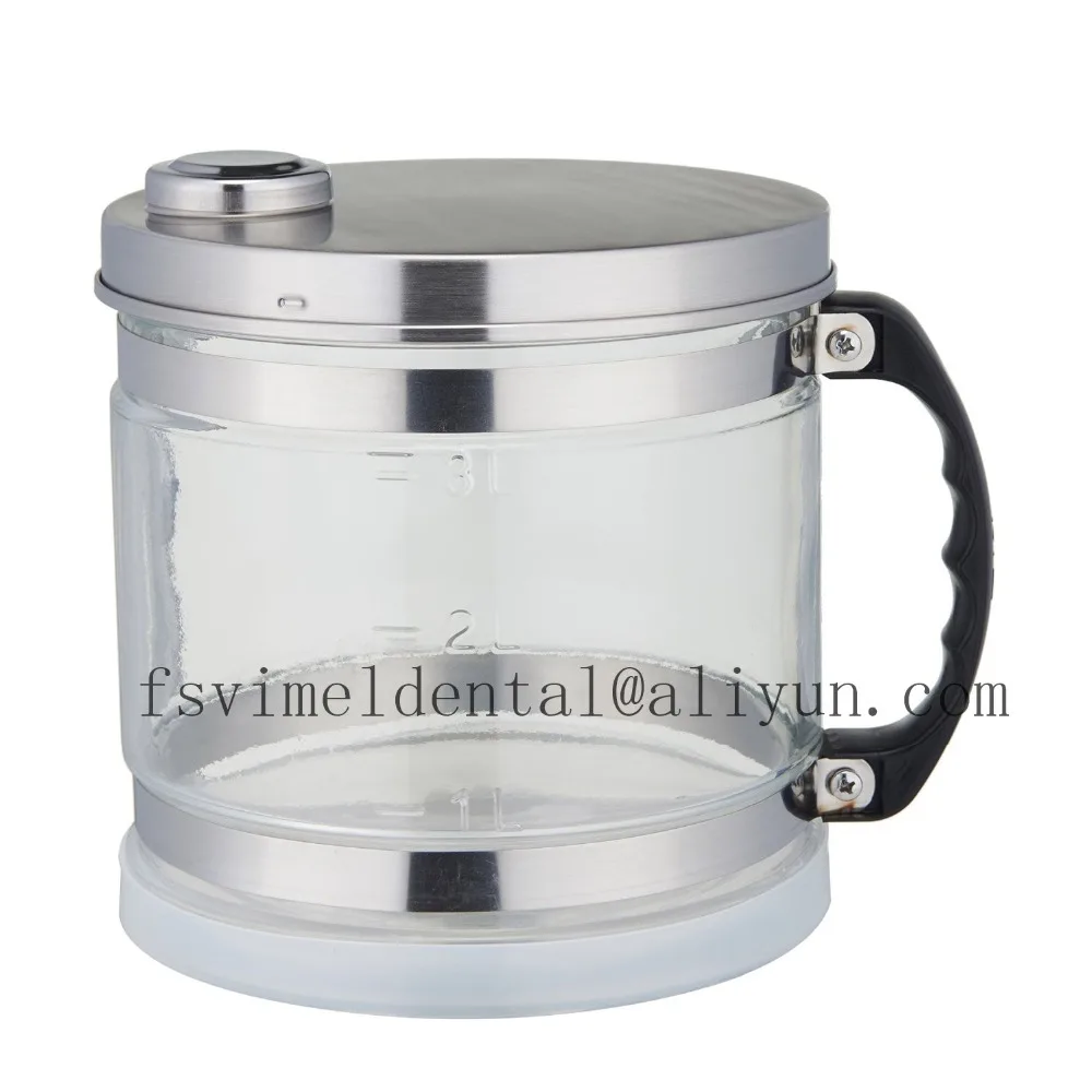 

4L 304 Portable electric pure dental water distiller Distilled water machine with Stainless steel blind cover + 1 pc seal ring