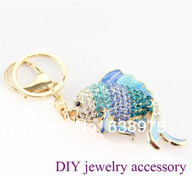 10 шт модный брелок в форме рыбы цепной брелок.|key chain ring|fish keychainfashion keychain |