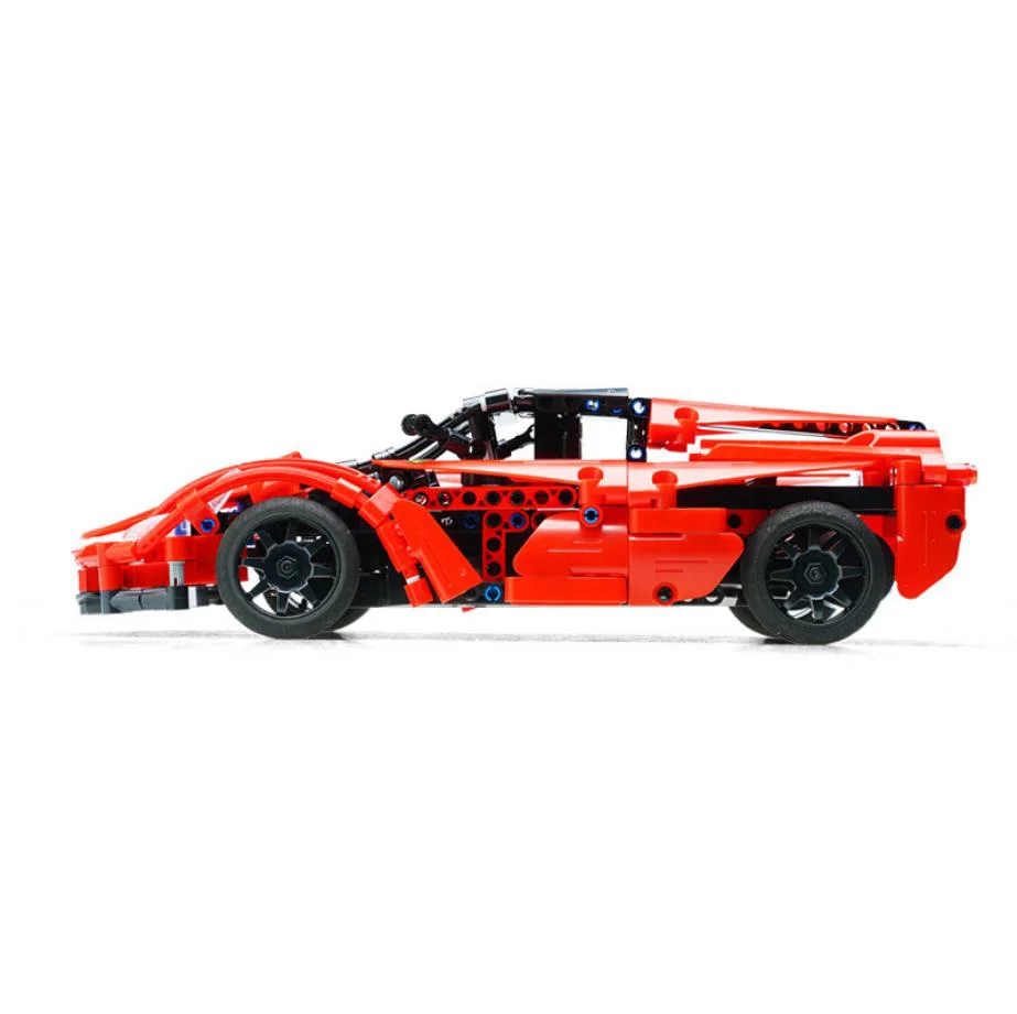 

Technical Remote radio control build block Red storm super sport car Italia famous brand LaFerra model 2.4Ghz rc toy collection