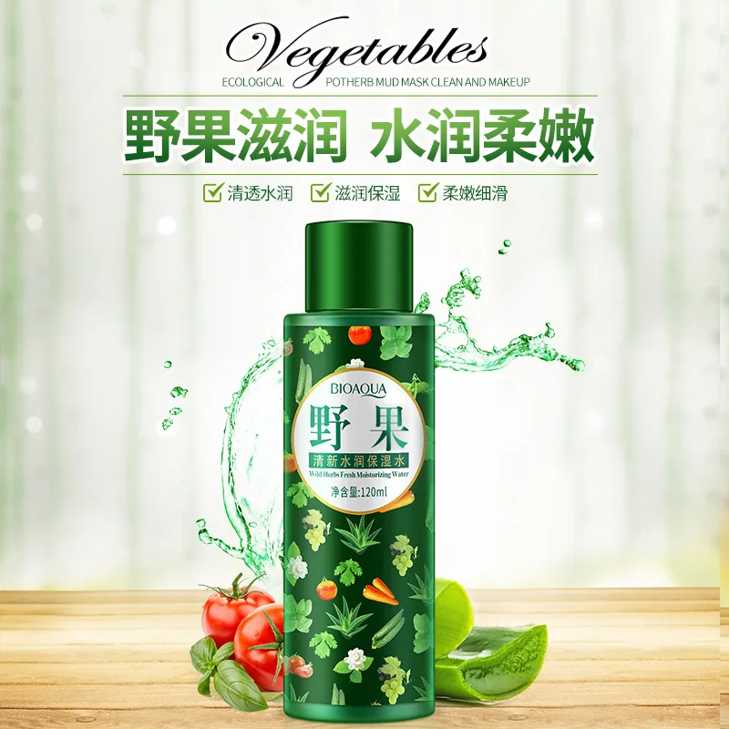Свежая вода Bioaqua wild fruit увлажняющий тоник питательный нежный уход за кожей лица| |