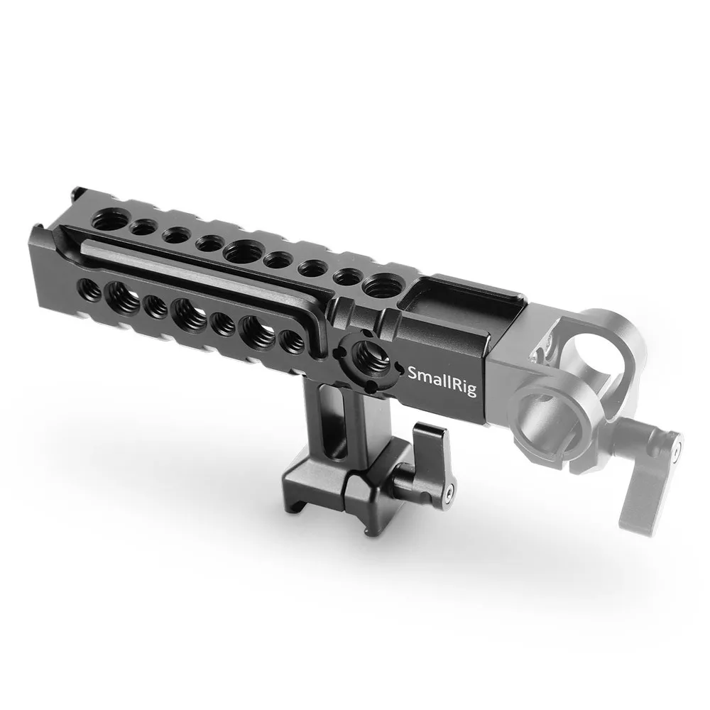 SmallRig Nato рукоятка Nato Зажимная рукоятка с крепёжная резьба отверстия холодной стойки для обуви для DSLR клетки камеры-1955