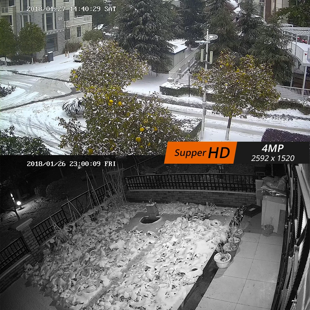 H.VIEW PoE IP камера 4mp H.265 CCTV s 2 8 мм Моторизованный объектив Автофокус IP67 Onvif NAS s|Камеры