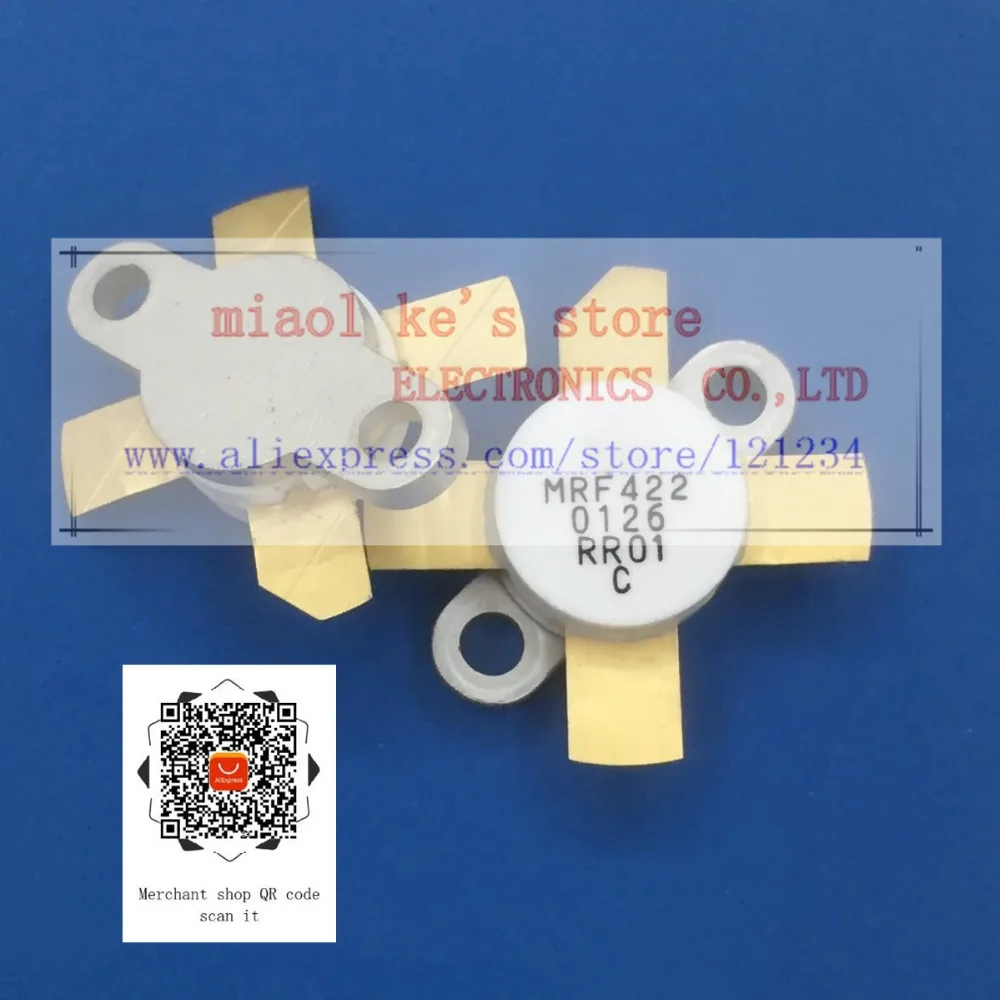 MRF422 mrf422 [RF TRANS Силовые транзисторы NPN 28 V-85 В постоянного тока 20A 150W 13dB 30 МГц чехол