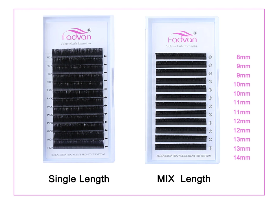 5 Чехол-вспышка для ресниц Easy Fan Lash объемное наращивание ресниц натуральные длинные инструменты поддельные Индивидуальные ресницы для макияжа FADVAN