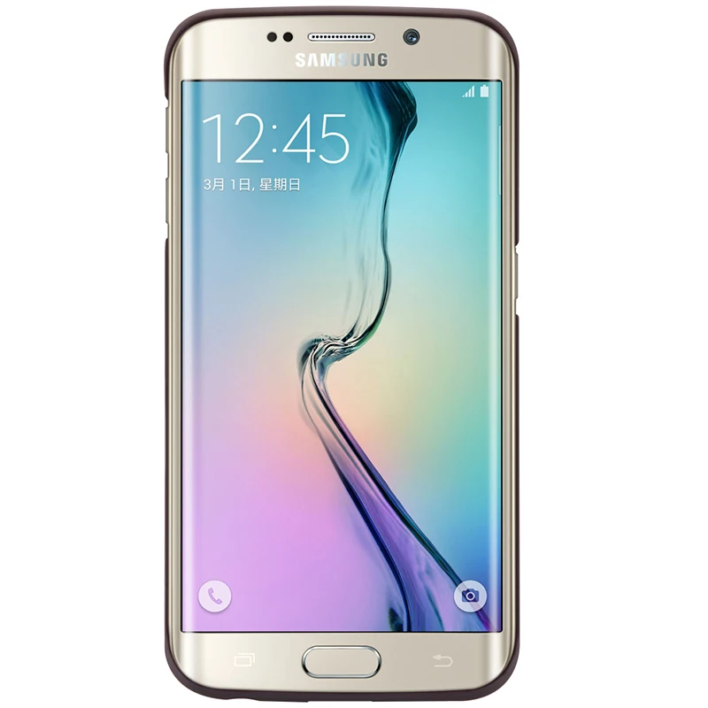 Чехол NILLKIN для Samsung Galaxy S6 Edge суперматовый защитный жесткий чехол из поликарбоната