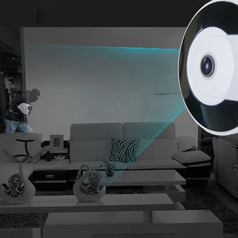 G3605 1080Ph 3D Vr 360 Мини панорамная беспроводная камера рыбий глаз аудио модуль