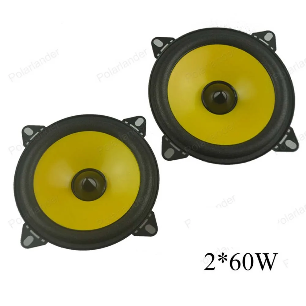 Автомобильная стереоколонка PS401D 2x60 Вт полный диапазон 4 дюйма|car speaker|loudspeaker 4car audio