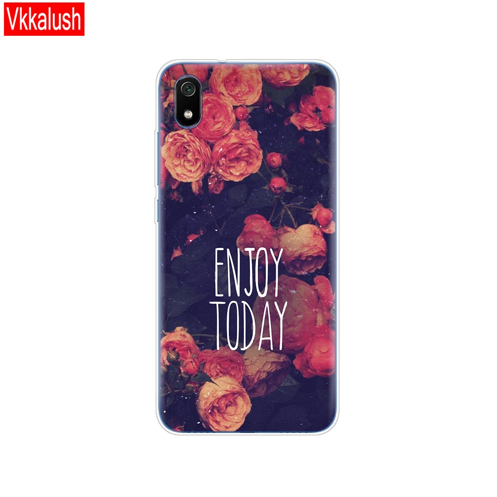 80178 Силиконовый чехол-сумка для Xiaomi Redmi 7a, чехол s, полная защита, мягкая задняя крышка из ТПУ для Redmi 7A, бампер, чехол для телефона - Цвет: 80178
