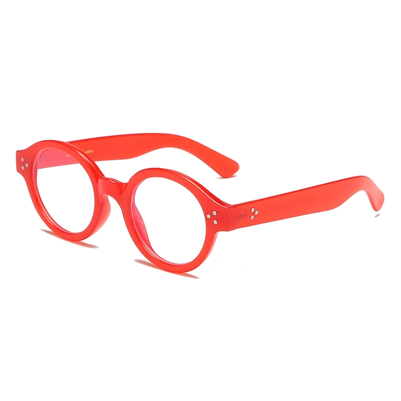 

New Anti-Blu-ray Children's Glasses Frame Retro Round Eyeglasses Frames Flat Mirror Children Outdoor Eye Protection UV Glasses