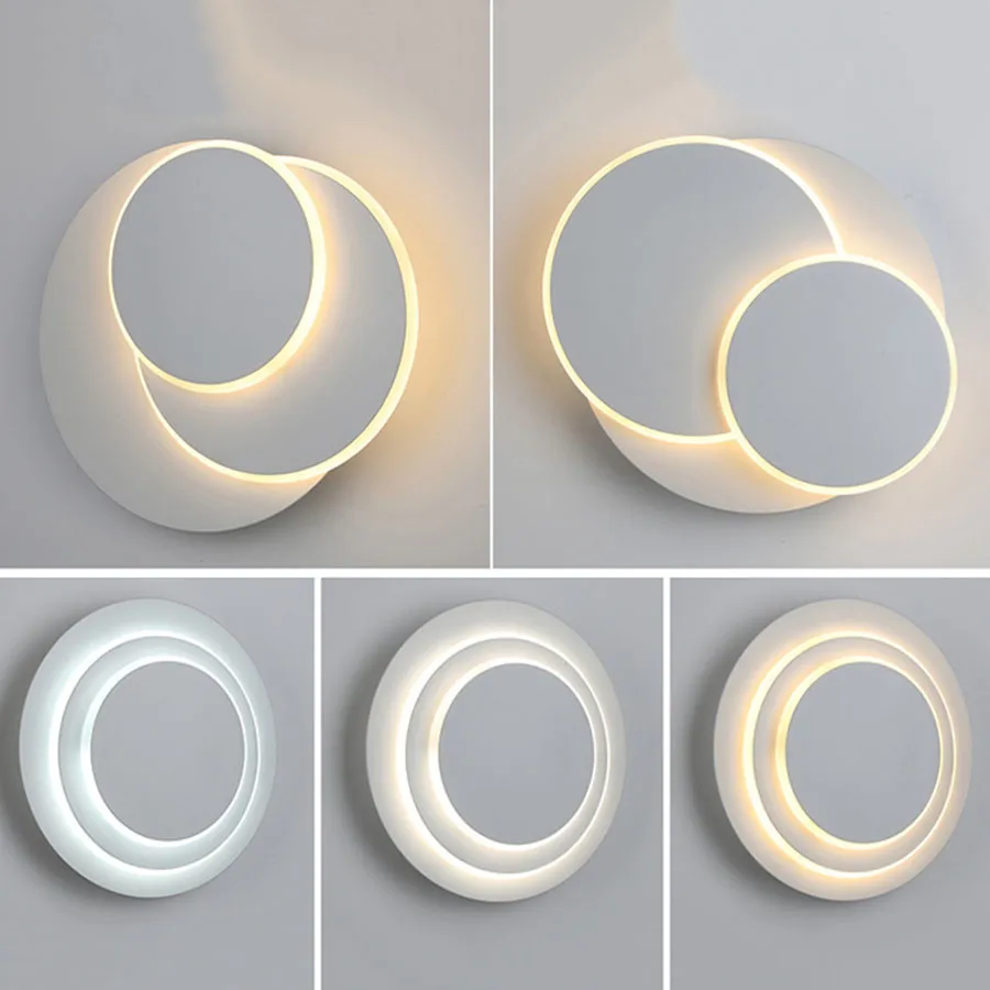 BEIAIDI скандинавский вращающийся светодиодный настенный светильник современный