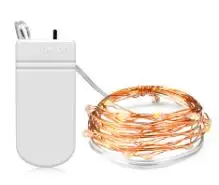 2M 3M LED String Lights Waterproof Light Christmas Outdoor Lighting Copper Wire Wedding Party Fairy | Лампы и освещение
