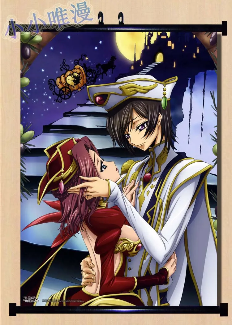 Аниме декоративная картина код Geass: Lelouch of the rebel Lamperouge & knight seven домашний декор