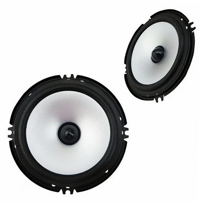 

6.5 inch car audio frequency horn Subwoofer speakers Full range loud speaker 2x80W foam rubber edge hot sale