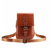 universal pu leather phone bag shoulder pocket wallet pouch case neck strap for iphonesamsungxiaomihuaweisonylgasushtc