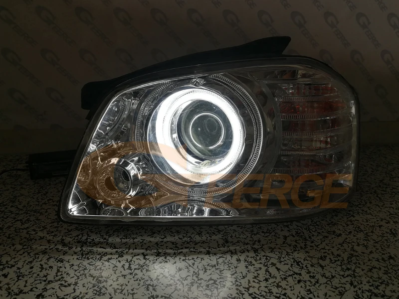 Для оптимальные Kia MAGENTIS 2003 2004 2005 2006 отлично ангельские глазки Ультра яркое освещение CCFL ангельские глазки комплект Halo Кольцо