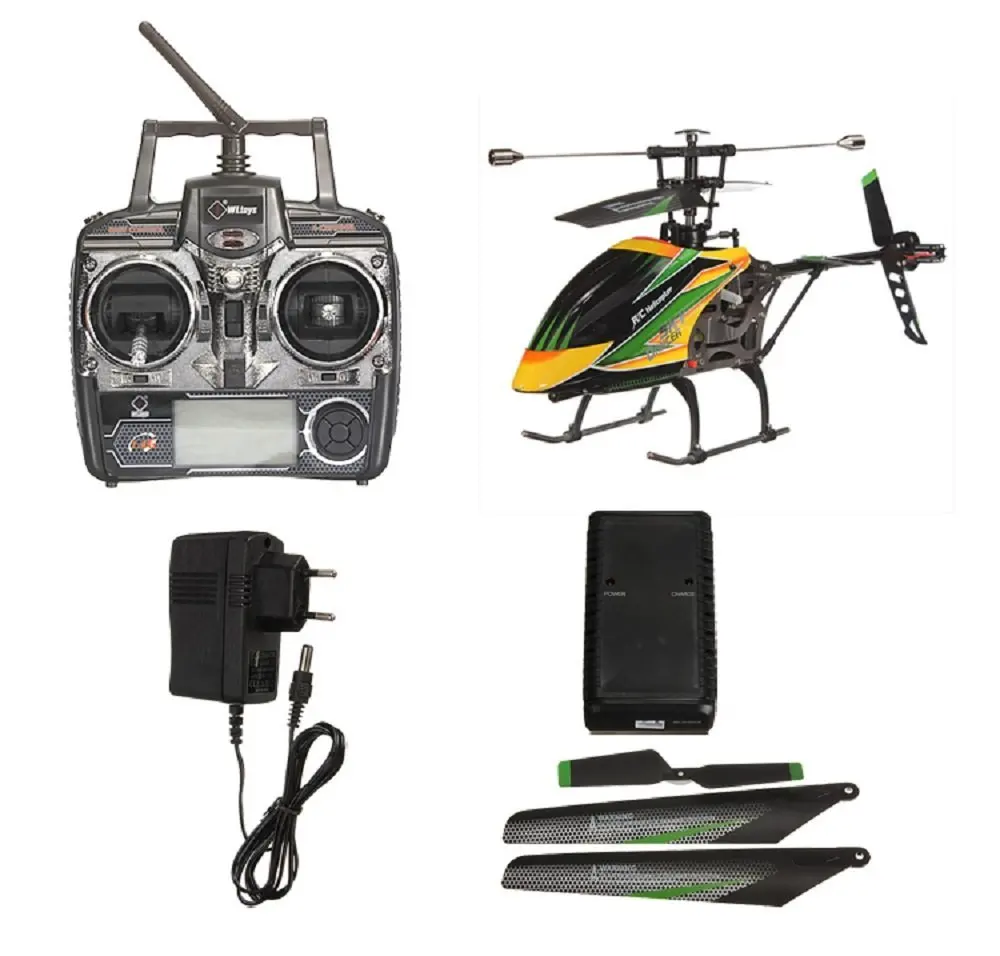 

WLtoys V912 Sky Dancer 2.4G 4CH Brushless Motor RC Helicopter RTF with Videography Function Remote Control Toys For Children