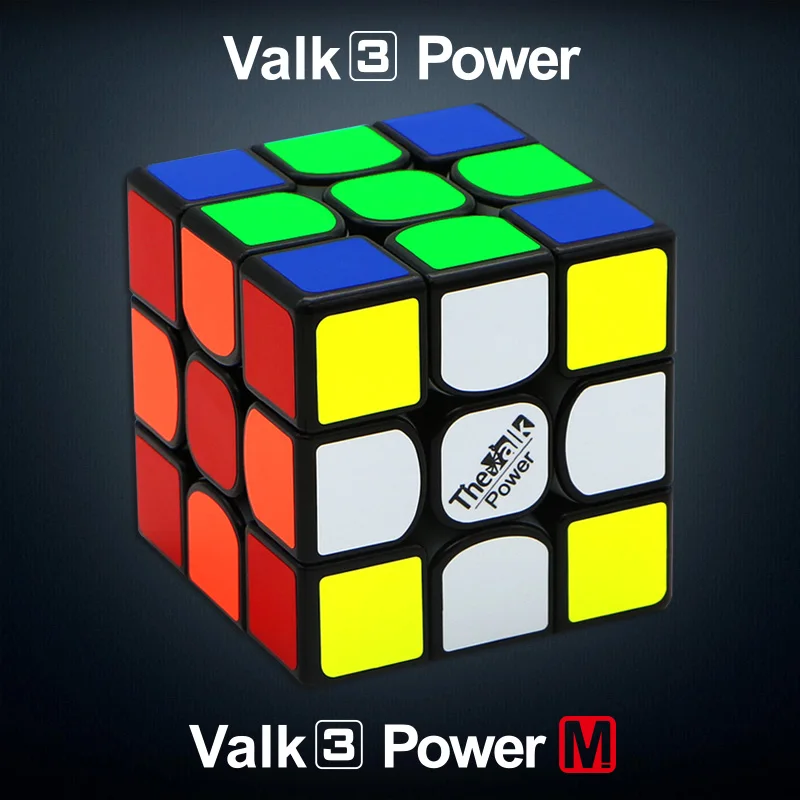 Qi Mofangge Valk3 Series Power 3X3X3 магнитный мини магический скоростной куб головоломка для WCA