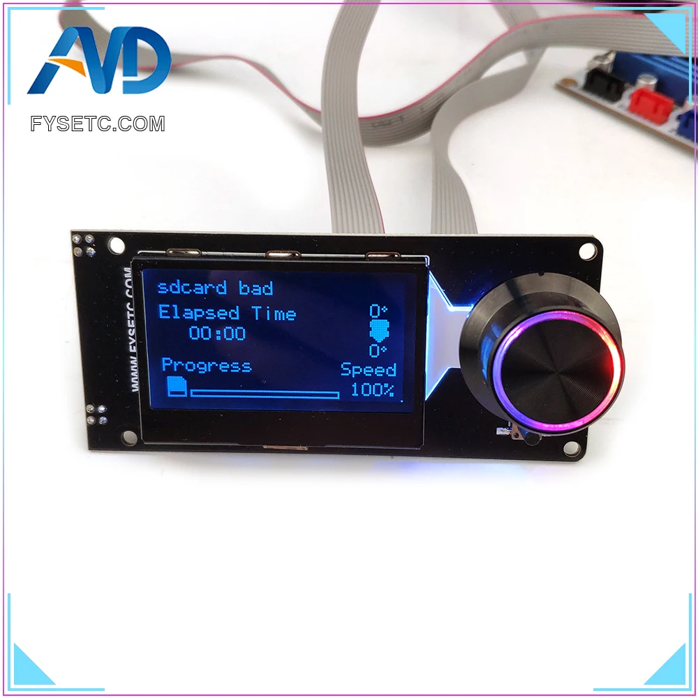 ЖК дисплей MINI12864 v1.2 128x64 5 В поддержка Marlin сделай сам SKR с SD картой для Voron v2.4 детали