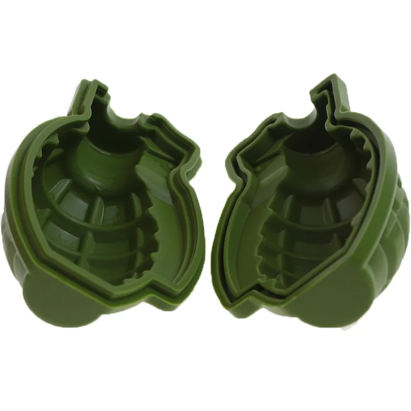 QuickDone 3D силиконовый гранаты Форма форма кубика льда творческий зеленый кекс