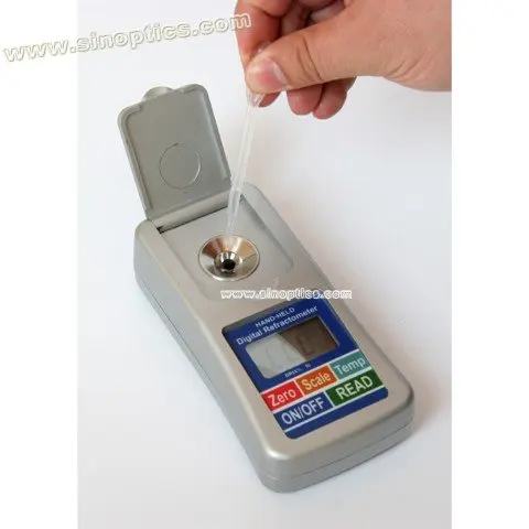 Карманный Цифровой рефрактометр Автоматический brix соленость oe антифриз для вина