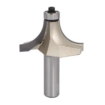 

1/2" x 1-1/2" Straight Shank End Bearing Corner Rounding Round Over Router Bit