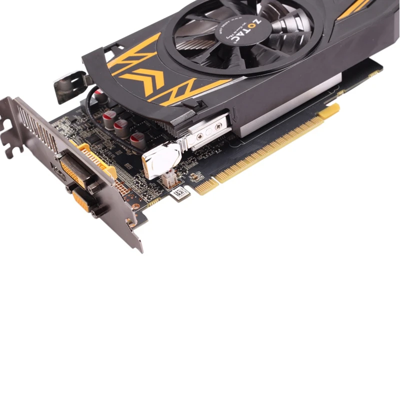 Оригинальная видеокарта ZOTAC GeForce GTX 650 Ti 1GD5 128 бит видеокарты GDDR5 для nVIDIA GTX650 Thunder