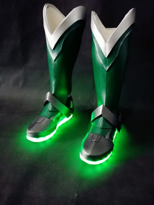 Настроить Overwatch Genji Skin Sentai Броня Косплей|Аксессуары для костюмов| |