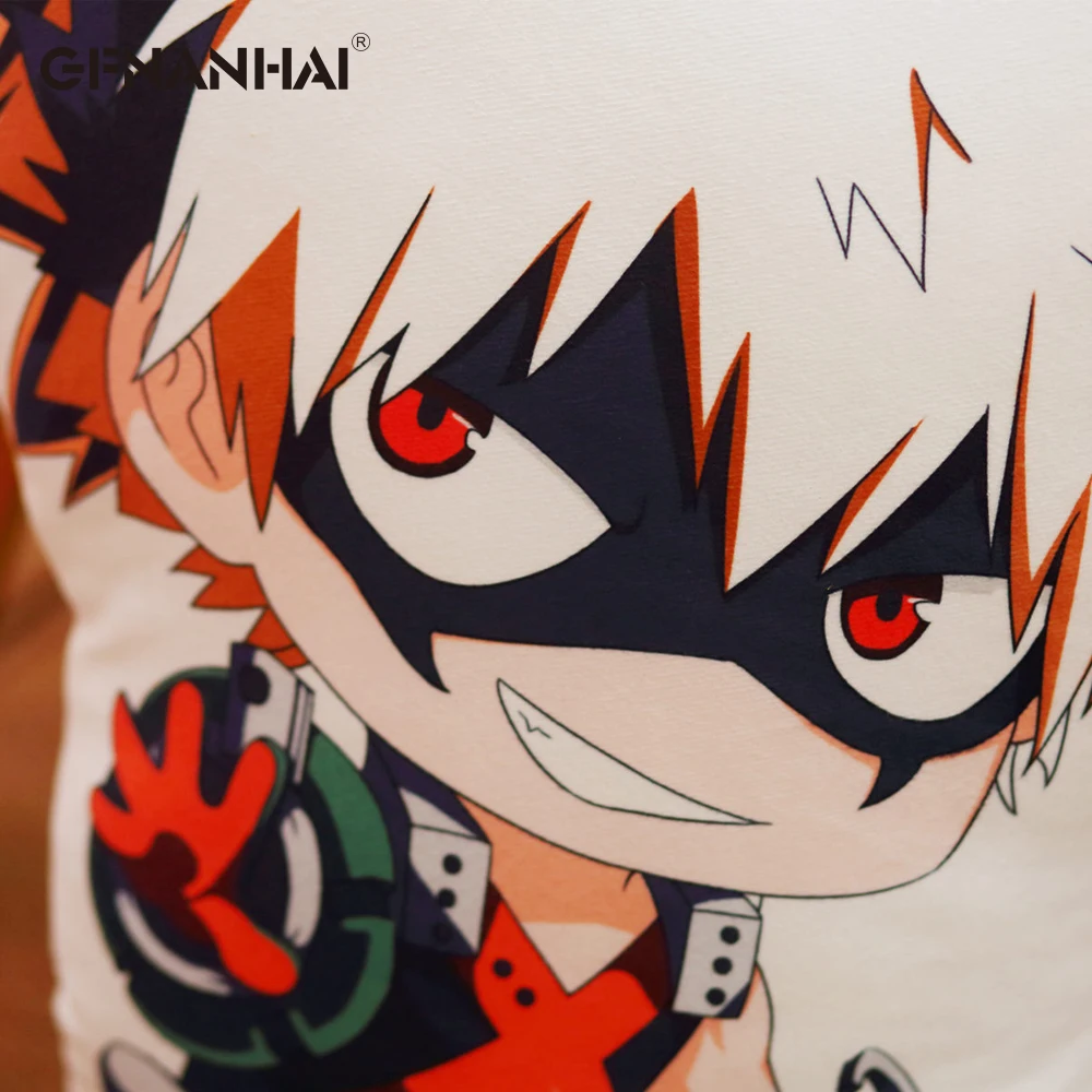 Аниме Плюшевые игрушки моя геройская Академия Boku Yoh Asakura Katsuki Bakugo Shoto Toooroki Подушка