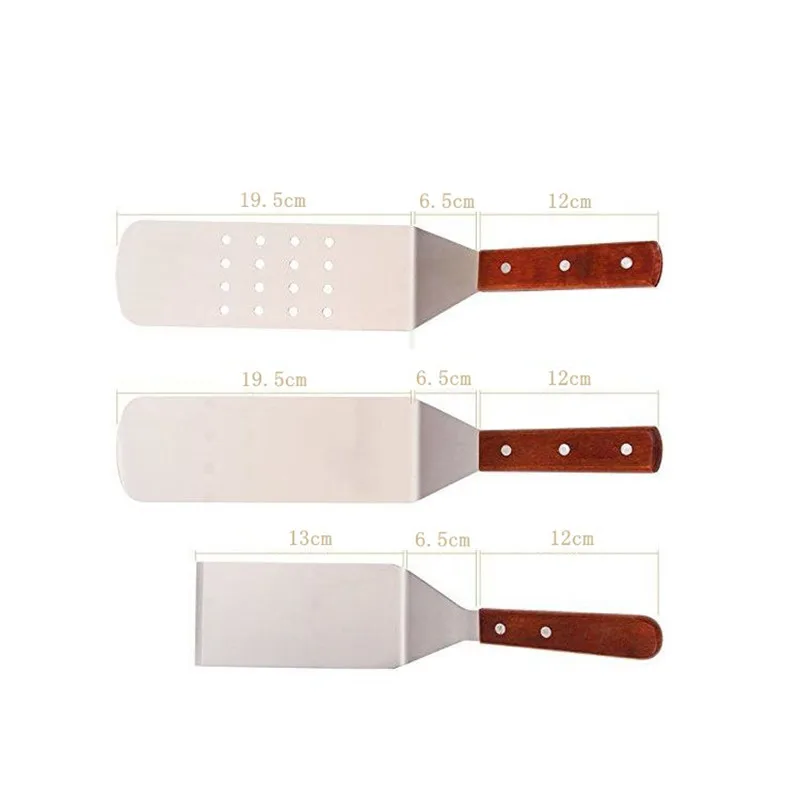 3 шт. гриль Тернер набор шпателей кухонная утварь аксессуары для котлет бекон