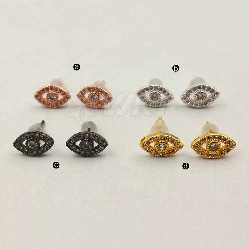 Новое поступление модные серьги гвоздики в форме злых петель ME011 WKT ZC высокие с