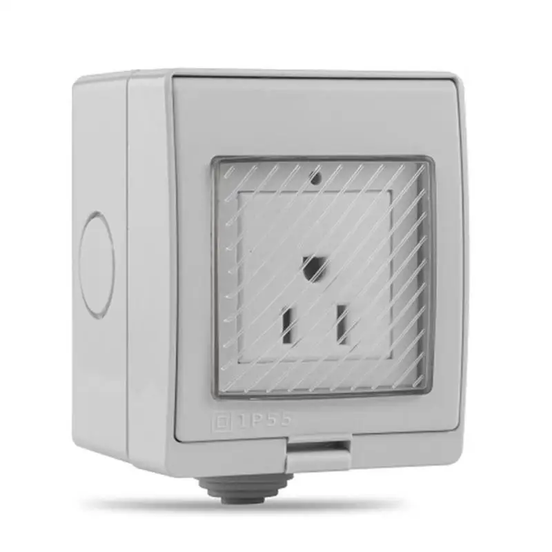 Открытый Wi Fi Smart Plug Работайте с Amazon Alexa Google дома влагозащищенные розетки на/Off