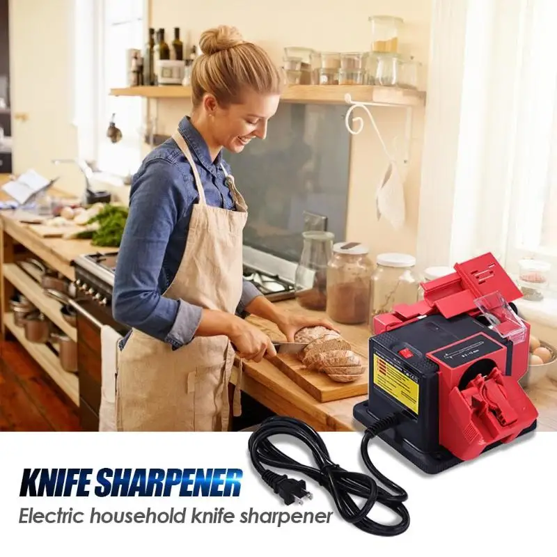 Электрический сверло Нож Ножницы точилка для стамески точильщик