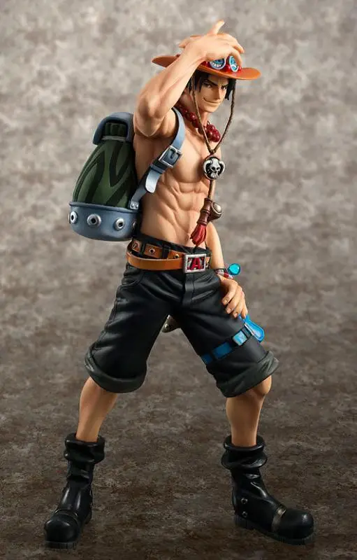 Аниме One Piece POP Ace Monkey D Luffy Sabo Fire кулак 23 см ПВХ экшн-фигурка игрушка Коллекционная