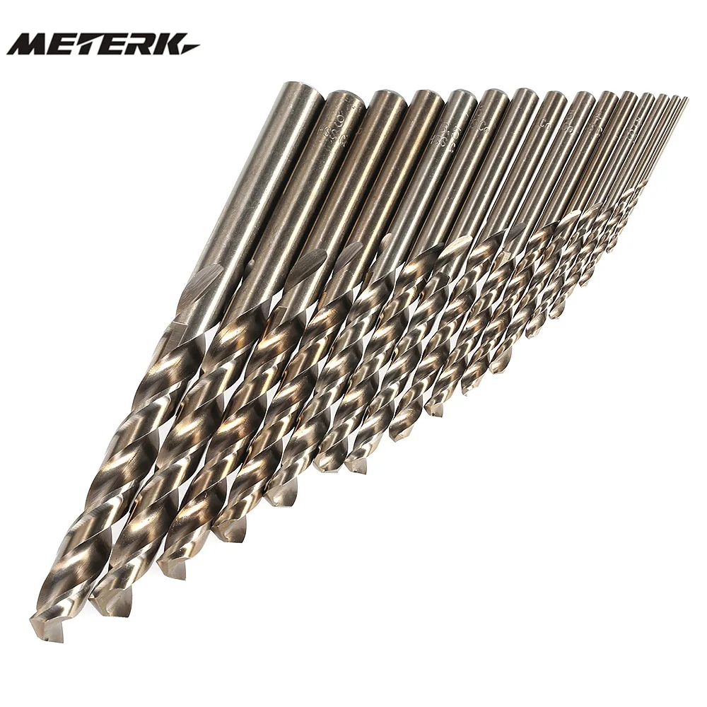 15 шт./компл. набор сверл для скручивания пилы из быстрорежущей стали инструмент