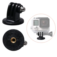 adapter for gopro accessories mini monopod tripod holder case mount adapter go pro hero 8 7 6 5 3 for xiaomi yi 4k sj4000 camera