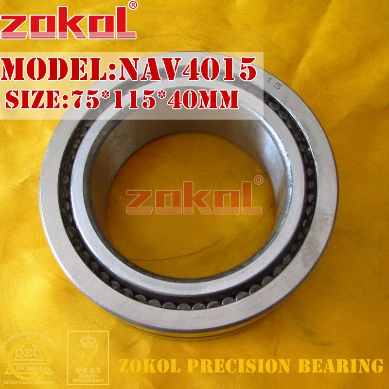

ZOKOL NAV4015 Full complement needle roller bearing with inner ring 75*115*40mm