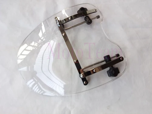 Clear Новинка для Yamaha Road Royal V Star 250 650 950 1100 1300 1600 Vmax V-max 1200 1700 1900 Virago1969- мото лобовое стекло - Цвет: Clear