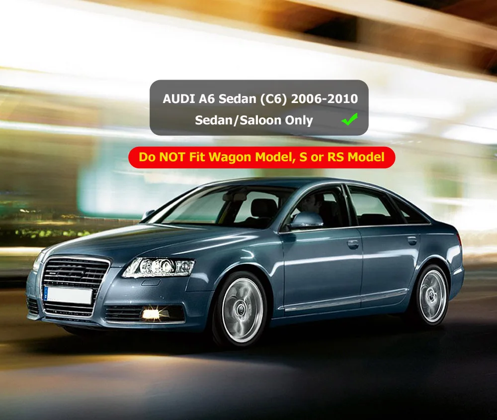 Для AUDI A6 C6 2006 2010 2007 2008 2009 автомобильные передние и задние брызговики арок