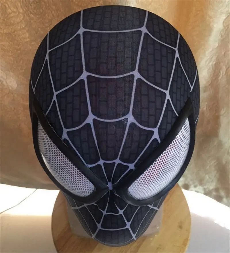 Marvel супергерой Человек-паук 3d маска на глаза для Хэллоуина аксессуары к костюму