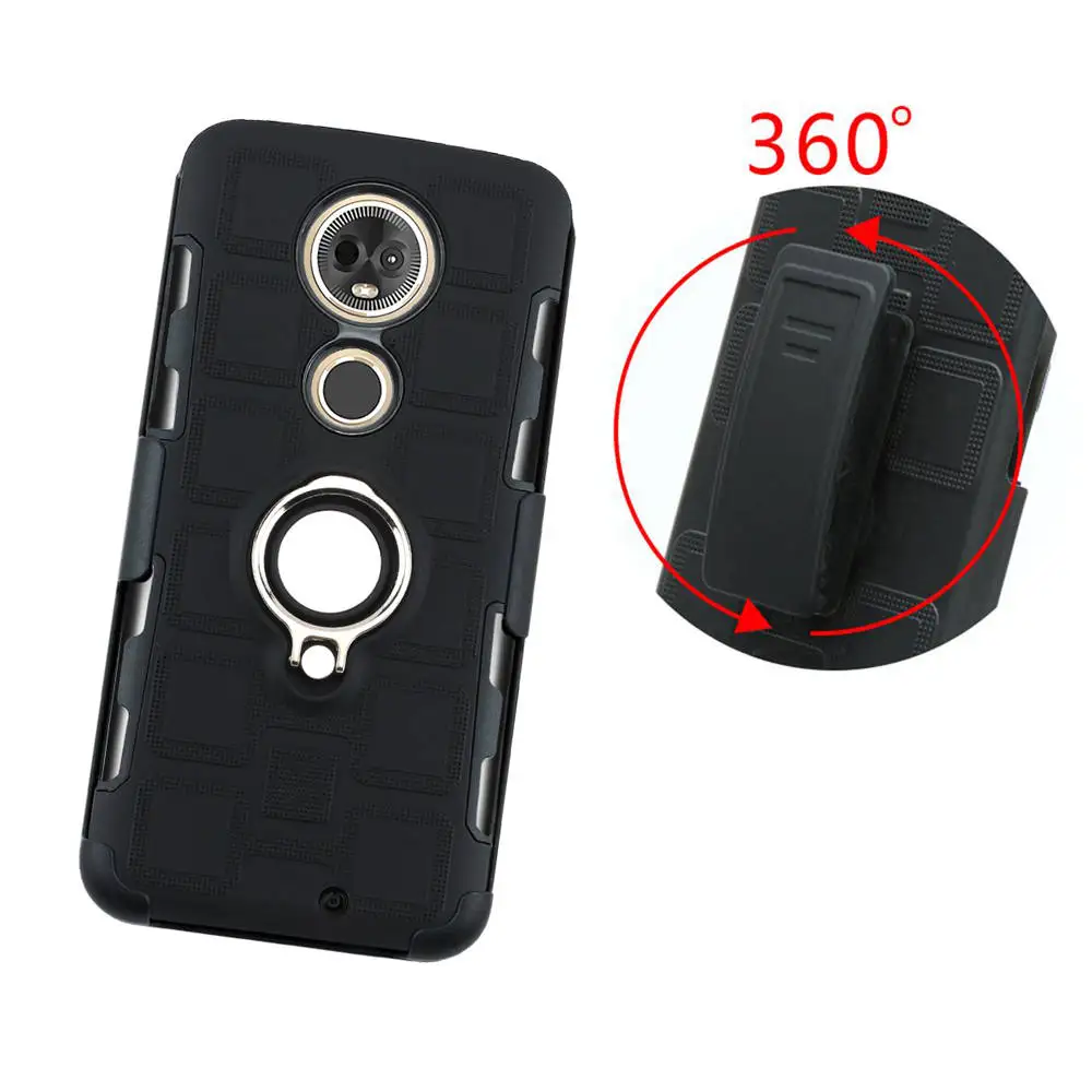 Полноразмерный армированный чехол для Motorola Moto G7 Power Play ударопрочный подставка с