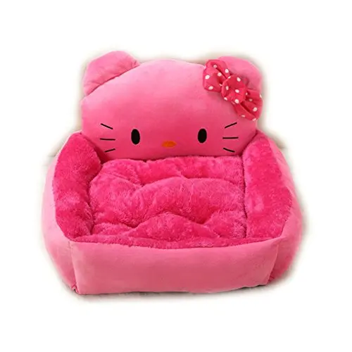 2 Размеры рисунок Hello Kitty ПЭТ теплое мягкое дом питания для собаки/кошки/кролик