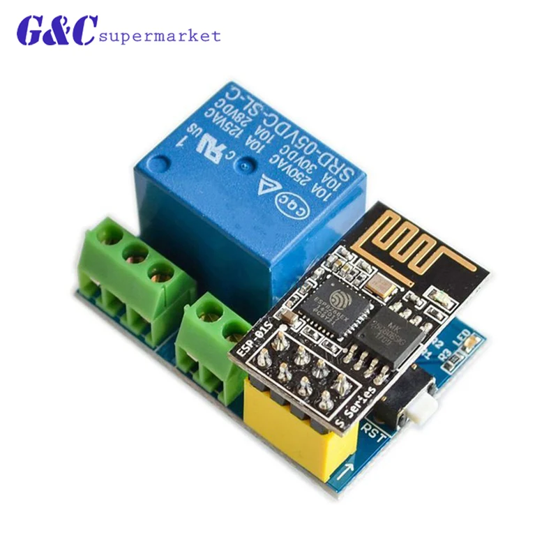 ESP8266 ESP-01S 5 в WiFi релейный модуль вещи умный дом пульт дистанционного управления