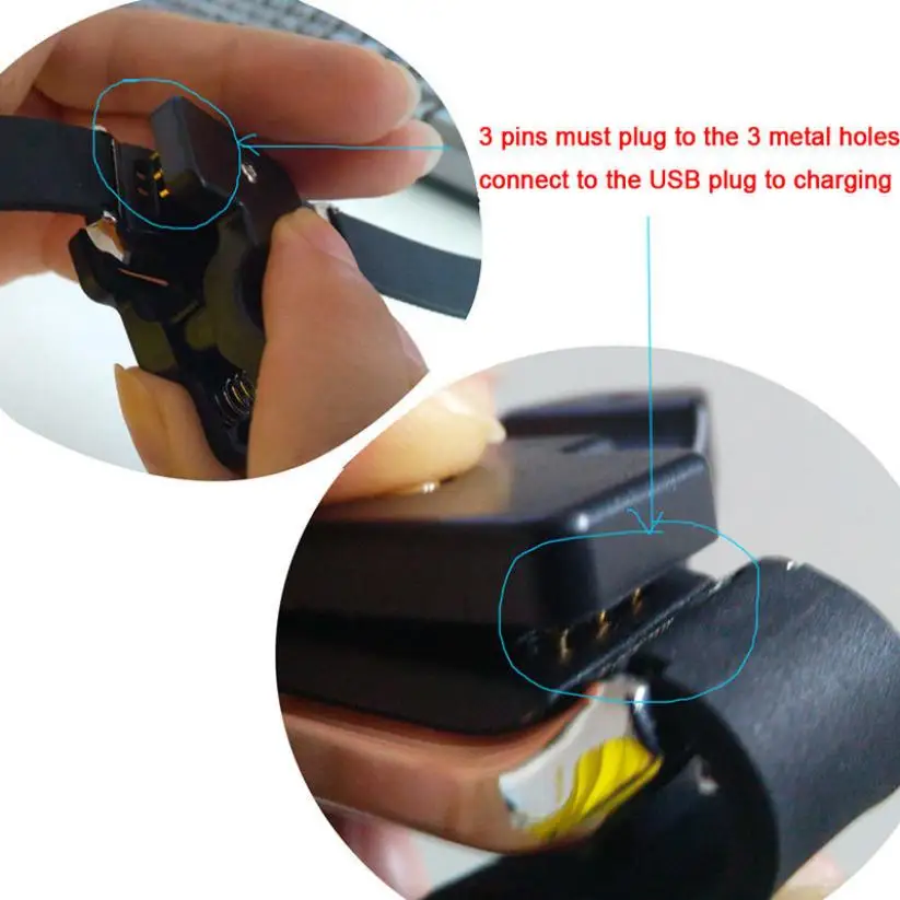 USB кабель для зарядки смарт браслета TW64|Кабели передачи данных| |