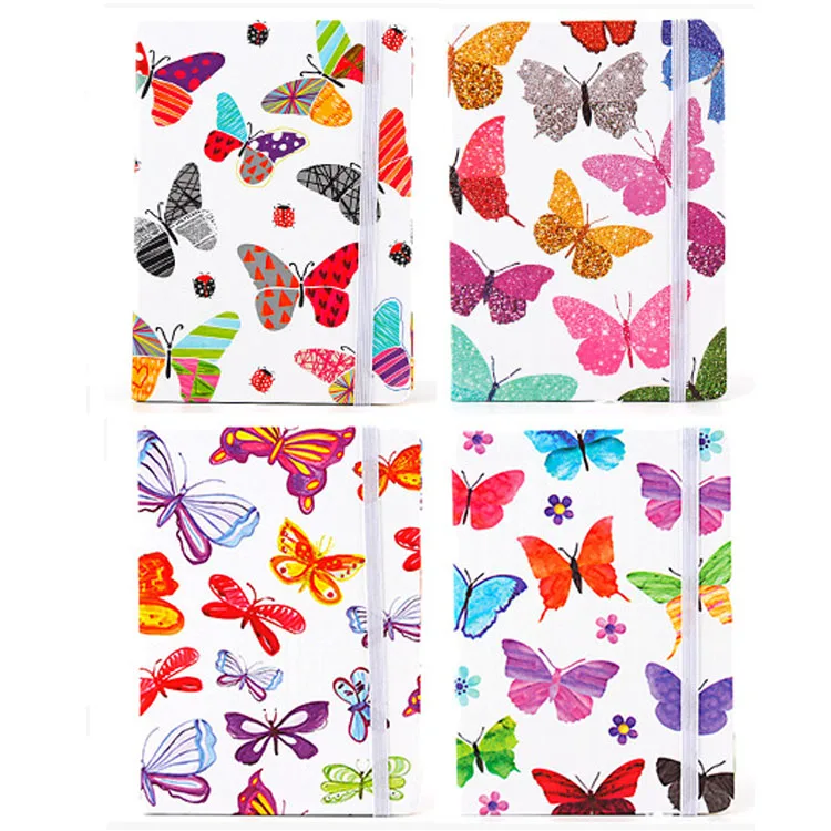 wholesale mix color A7 24 дизайнерские мини небольшой карман планировщик подкладка Бумага держатель серии Hardcover с журнал распорядок дня связующего Тетрадь школьные канцелярские принадлежности - Цвет: wholesale mix color