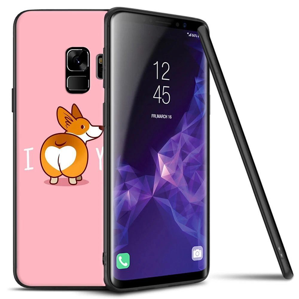 Мягкий ТПУ чехол для телефона Lavaza Corgis pups kids design dog Samsung Galaxy A10 A30 A40 A50 A70 M10 M20 M30