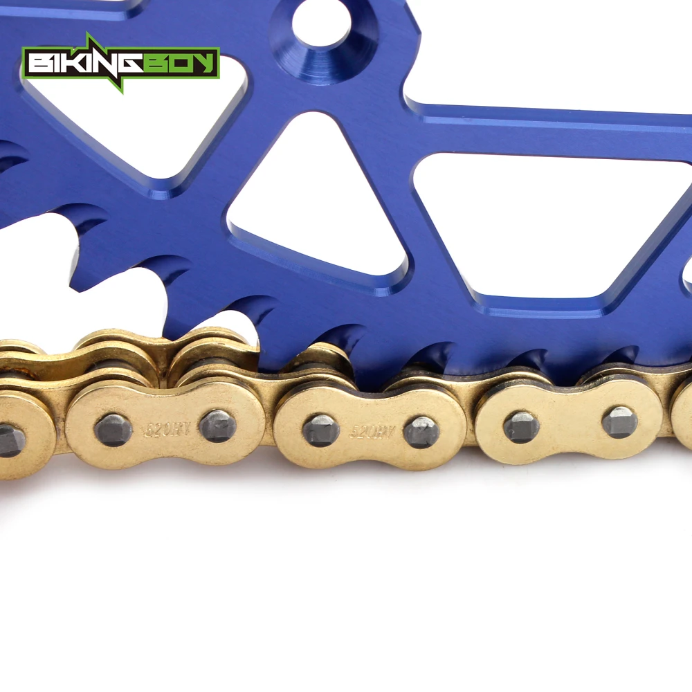 BIKINGBOY передняя 13T Задняя 48 T 52 Звездочка 520 120L X ring цепь для YZ 250 99 16 WR450F 03 15 YZ450F 06 WRF YZF WR