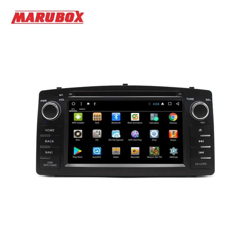 Мультимедийный плеер MARUBOX 6A900DT8 2Din Android 8 1 для Toyota Corolla E120 2000 2007 BYD F3 GPS навигация Wi Fi
