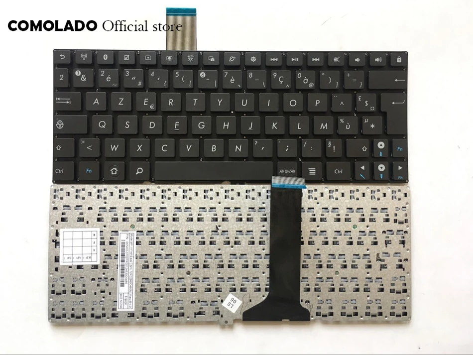 FR Французская клавиатура для ASUS TF201 TF300T TF300TL TF300TG черная без рамки Клавиатура